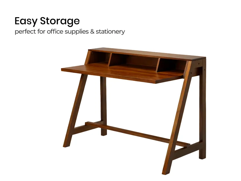 Hugo Gaming Study Combo With Bookshelf And Single Door Fridge